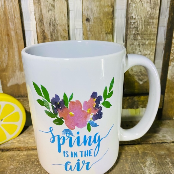 SPRING IS IN THE AIR ceramic mug double sided - Picture 6 of 6
